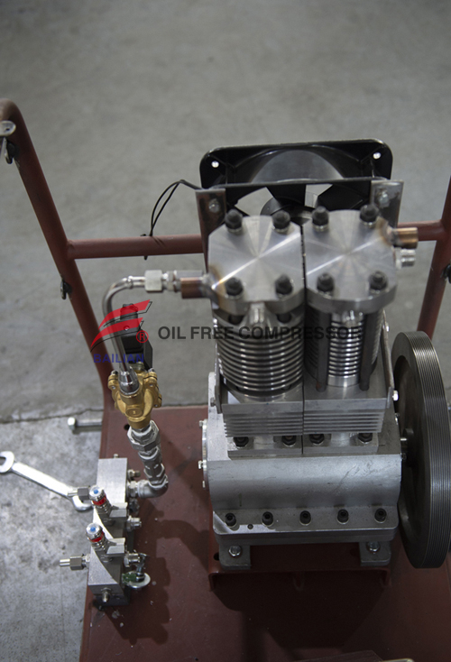 Compressor médico de alta pressão Gow-3 / 4-150 do oxigênio do impulsionador 1m3