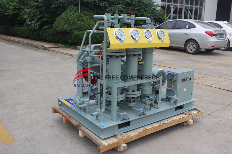 compressor de alta pressão de enchimento de gás nitrogênio para enchimento de cilindros