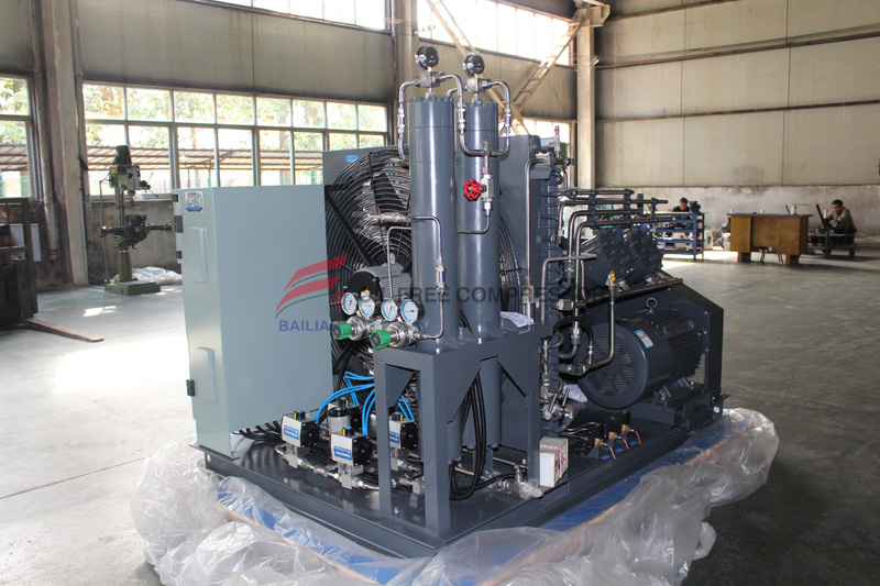 Compressor de ar livre 30Mpa do óleo do uso do campo petrolífero da alta pressão