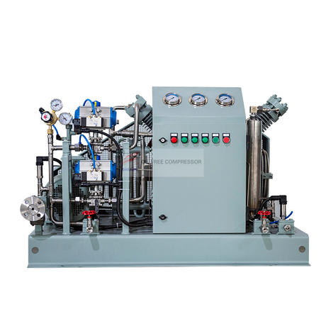 Tipo V do compressor isento de óleo do CO2 da recuperação da extração do CO2