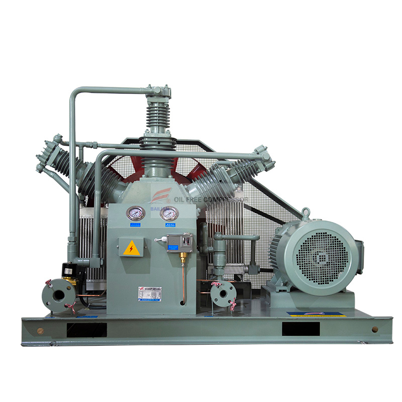 Fábrica química usar compressor de nitrogênio livre de óleo WW-100-6-30