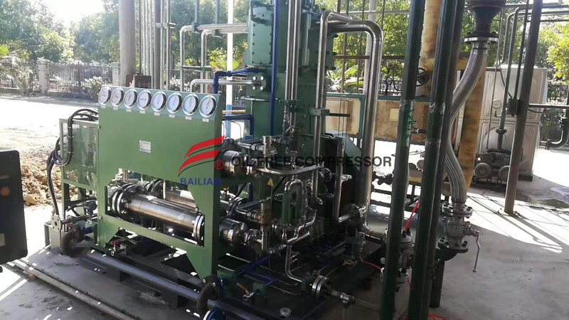 compressor de hidrogênio eletroquímico de dois estágios