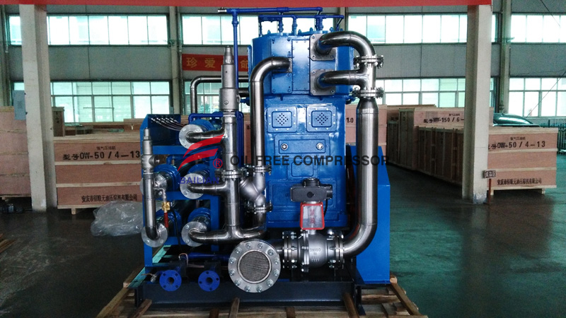 Compressor industrial livre do oxigênio do concentrador do oxigênio