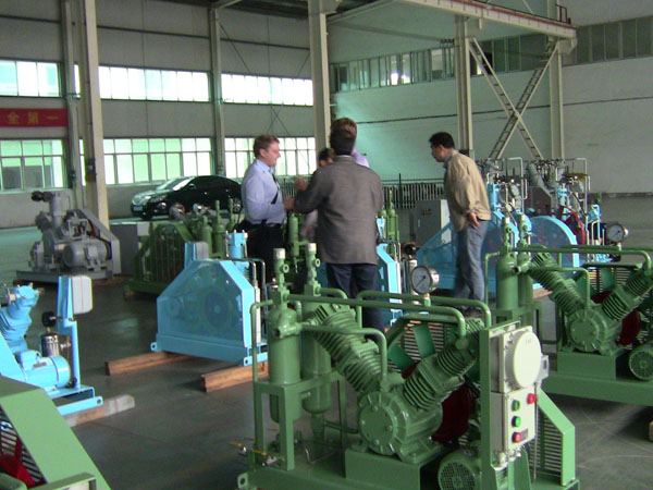 cliente visita bailian compressor 3