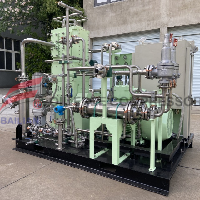 TZWH-60/0,8-8 Oil Free C₂f4 de resfriamento de água compressor vertical 