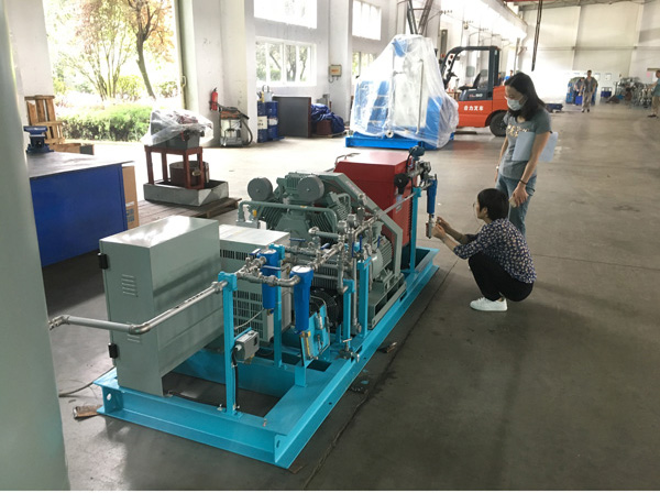 Bem-vindo Daikin Fluorochemicals ao equipamento de aceita&ccedil;&atilde;o de compressores Bailian