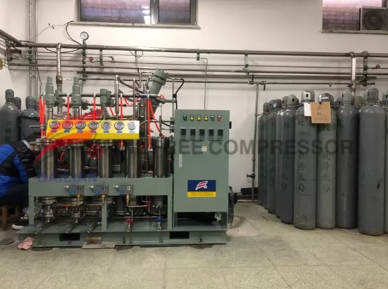 O que é um compressor de hélio?