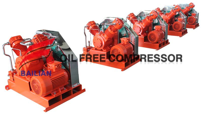 SF6-6/2-50 Compressor SF6 do tipo Lubrificação V-6-50, completamente sem óleo