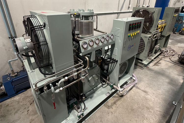 Projeto de compressor de reforço de gás para uma empresa de gás australiana