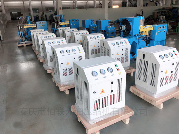 Compressor de oxig&ecirc;nio de alta press&atilde;o totalmente isento de &oacute;leo