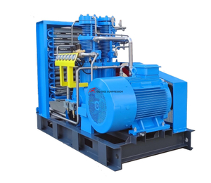Compressor de oxigênio livre de óleo de alta pressão 70NM3 150bar de refrigeração a ar
