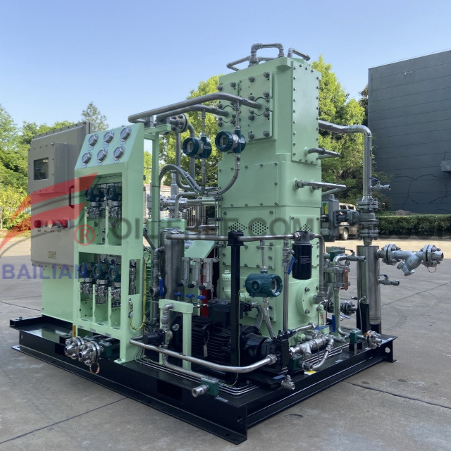 TZWH-60/0,8-8 Oil Free C₂f4 de resfriamento de água compressor vertical 