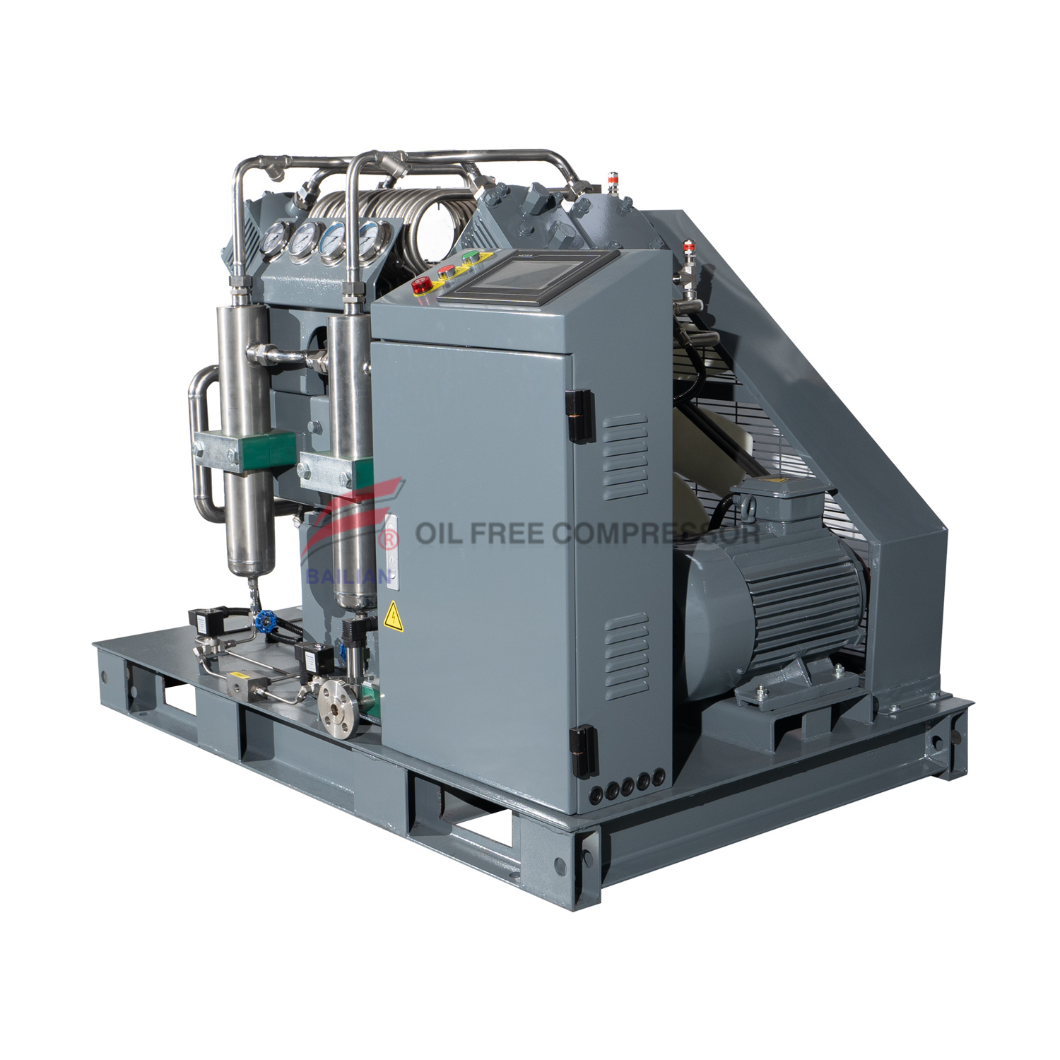 30nm3 compressor de CO2 livre de óleo 2VCW-30/0,6-34.5