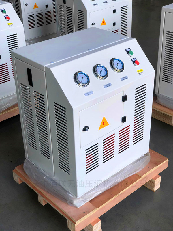 Compressor de oxig&ecirc;nio de alta press&atilde;o totalmente isento de &oacute;leo