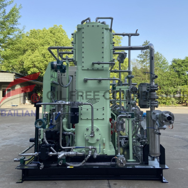 TZWH-60/0,8-8 Oil Free C₂f4 de resfriamento de água compressor vertical 